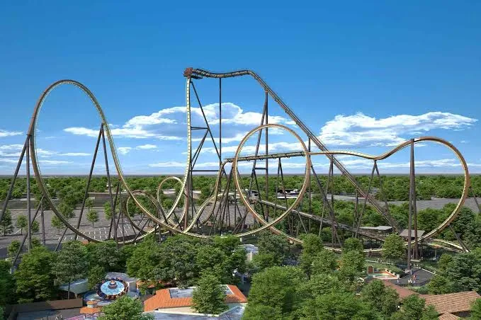 Theme park coaster